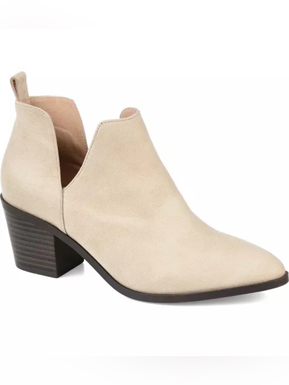 New Journee Collection
Women's Lola Cut Out Stacked Heel Dress Booties